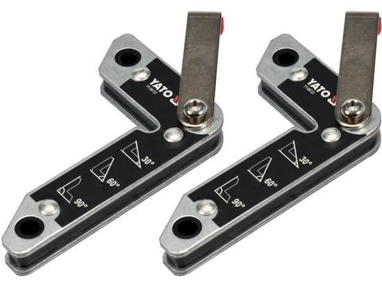 Yato Magnetische Schweißklemmen Set (2 Stk.)