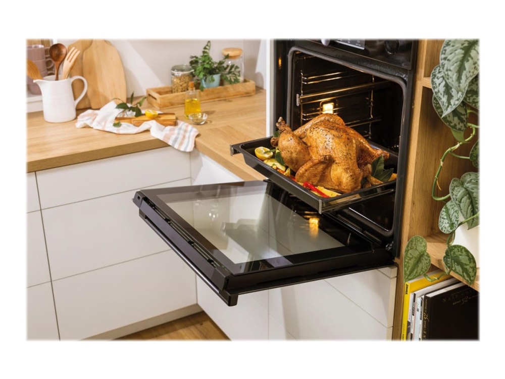 Gorenje Essential Black Steam Set - BOSX6737E06BG+ECT43X - ovn med komfur - til indbygning - med selv-rengøring