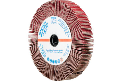 Pferd 44781808, Klaphjul, Rustfrit Stål, 13300 Rpm, Rund, 11,5 Cm, 20 Mm