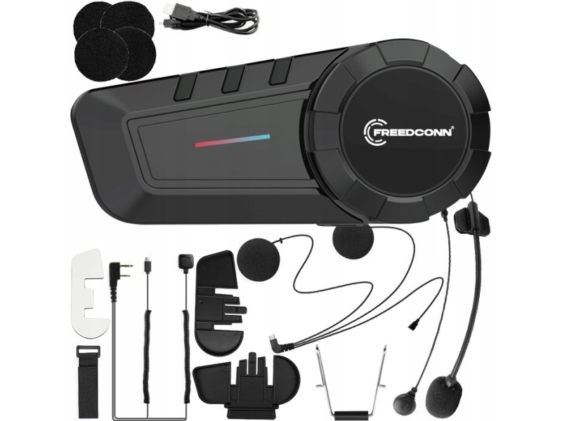 Intercom Til Motorcykler Freedconn Ky-Pro Single Sort