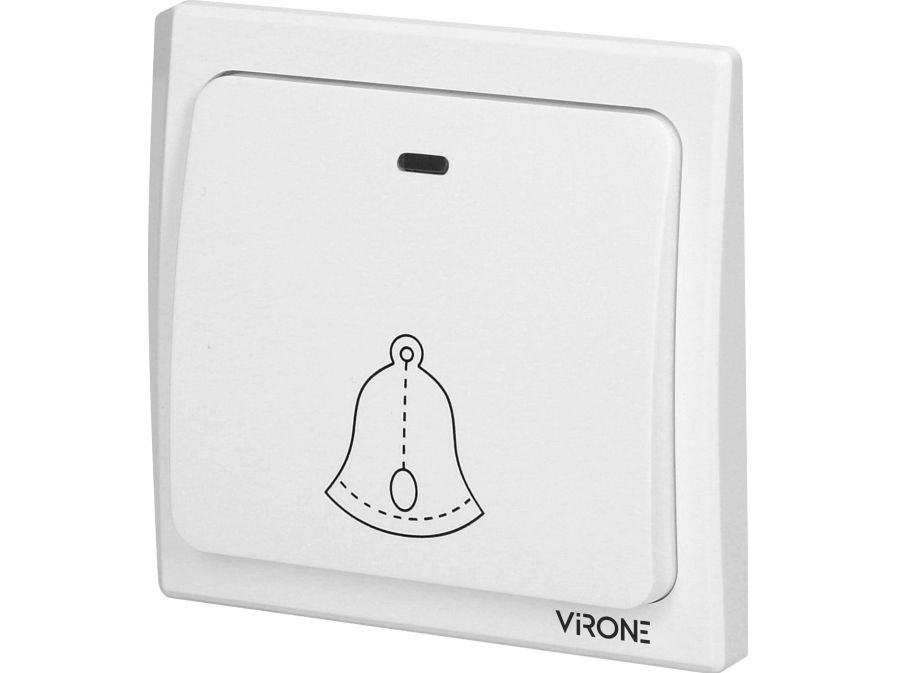 Trådlös, batterilös knapp för utbyggnad av ringklocka WAYO AC | N - A | GameStuff