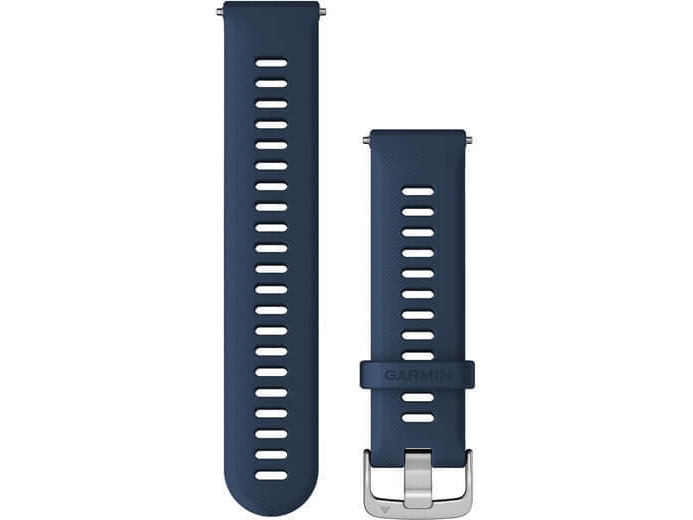 Quick Release Bands (22 Mm), Tidal Blue, Silver Hardware