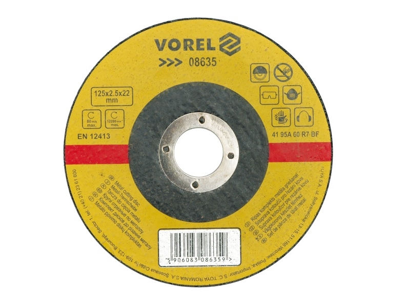 Vorel Trennscheibe Metall 125*1,0 Mm