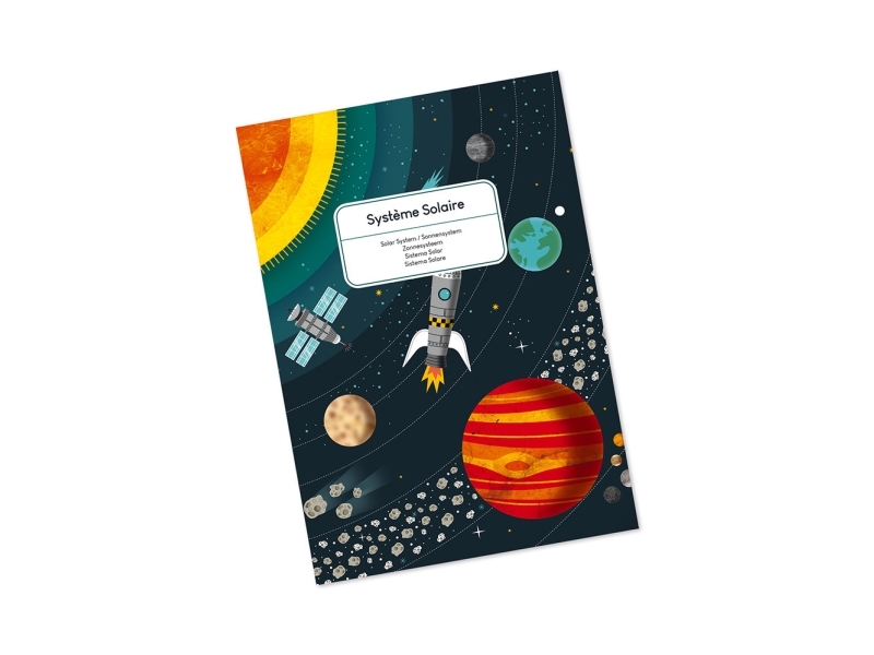 Janod Puzzle Sonnensystem 100 El.