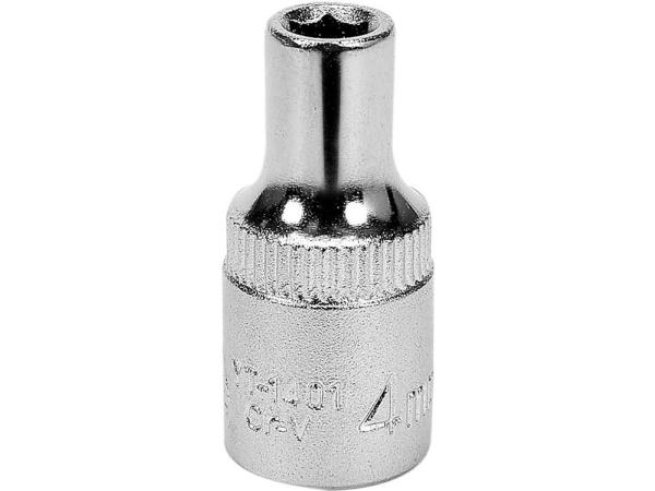 Yato Yt-1409, Buchse, 1/4", Metrisch, 1 Kopf/Köpfe, 10 Mm, Chrom-Vanadium-Stahl