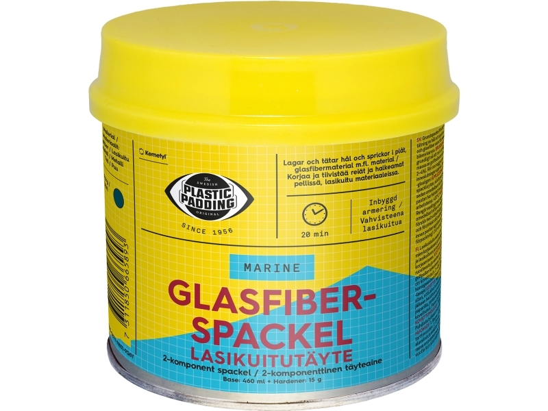 Plastic Padding Glasfiberspartel 460 Ml - 1886754