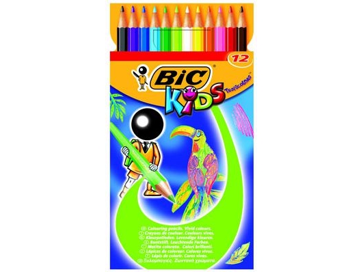 Bic Tropicolors, Mehrfarbig, 12 Stück(E)