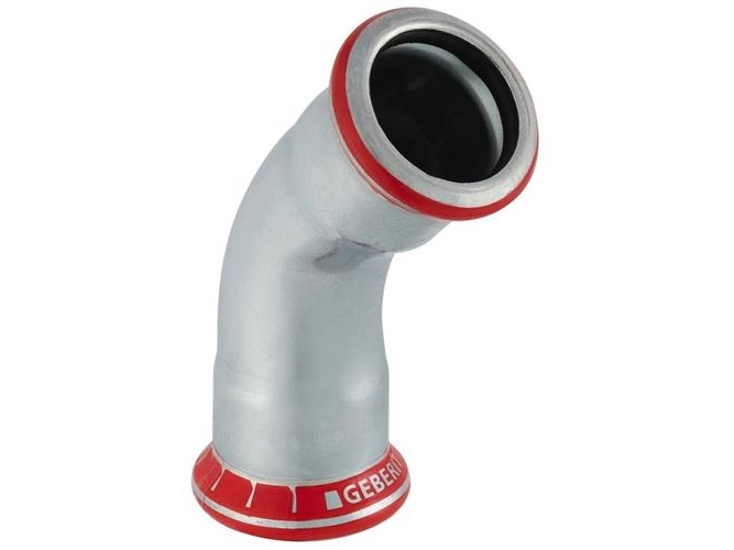 108 mm Bøjning FZ 45° muffe/muffe Mapress