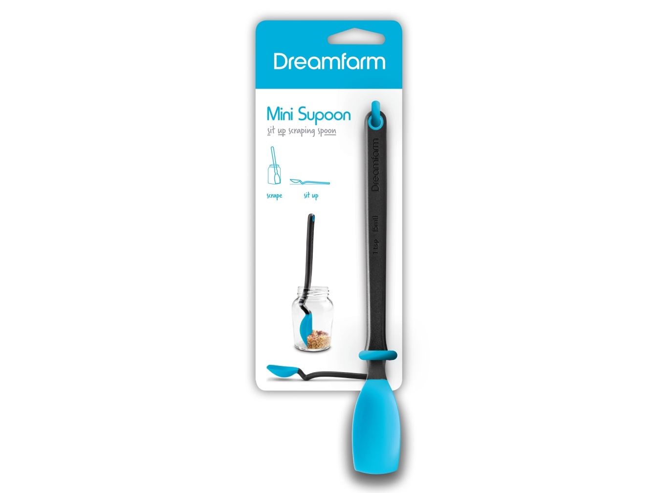 Dreamfarm Mini Supoon Dreamfarm Blue_Ske & Dejskraber