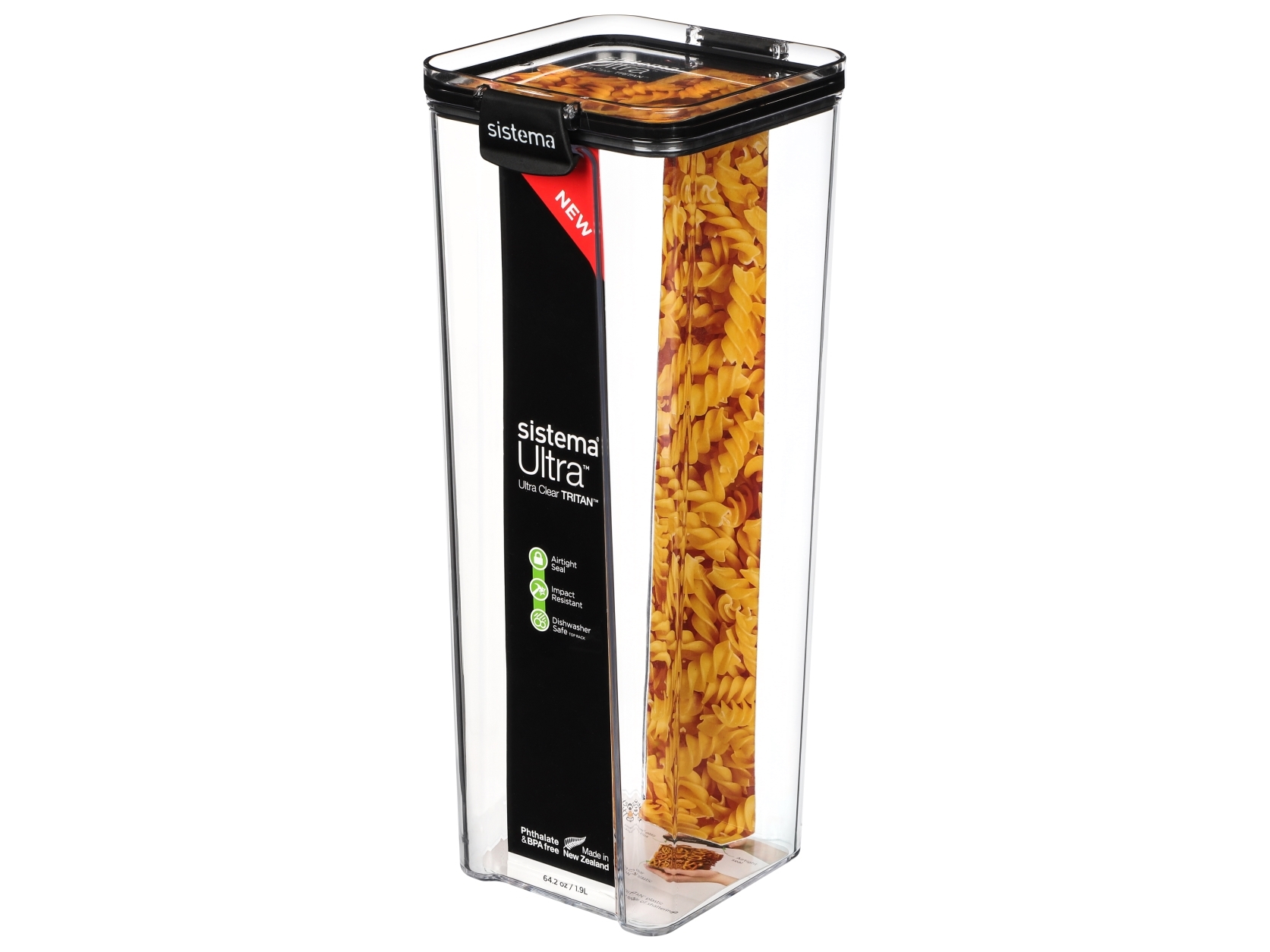 Sistema Sistema - Tritan Ultra Quadratisch 1,9L