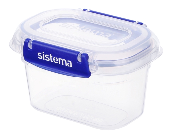 Sistema Klip It + 7,9 Cm Hoch 400,0 Ml Transparent, Blau