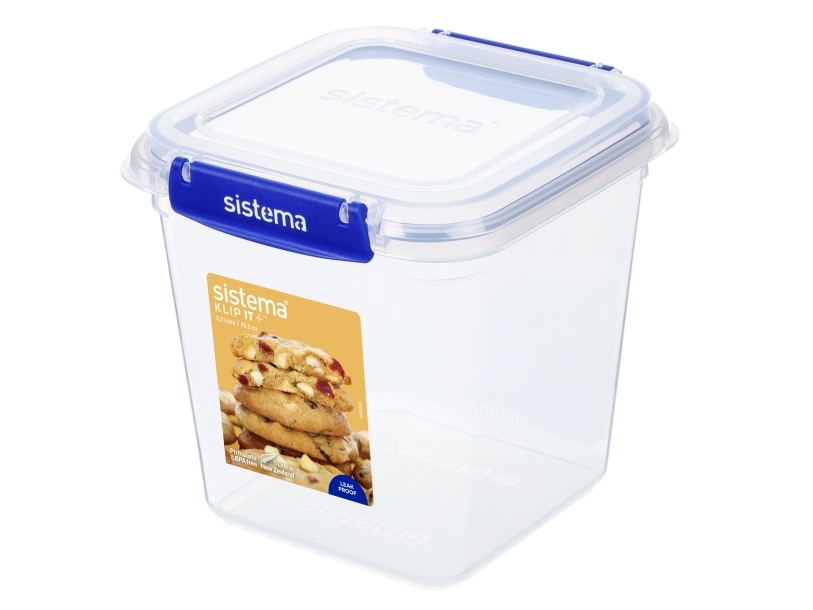 Sistema Square Klip it Plus 2,5L | Köksutrustning - Förvaring - förvaringslådor | GameStuff