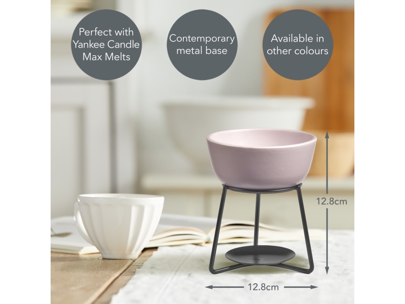 Yankee Candle YC Pebble Melt Warmer – grå