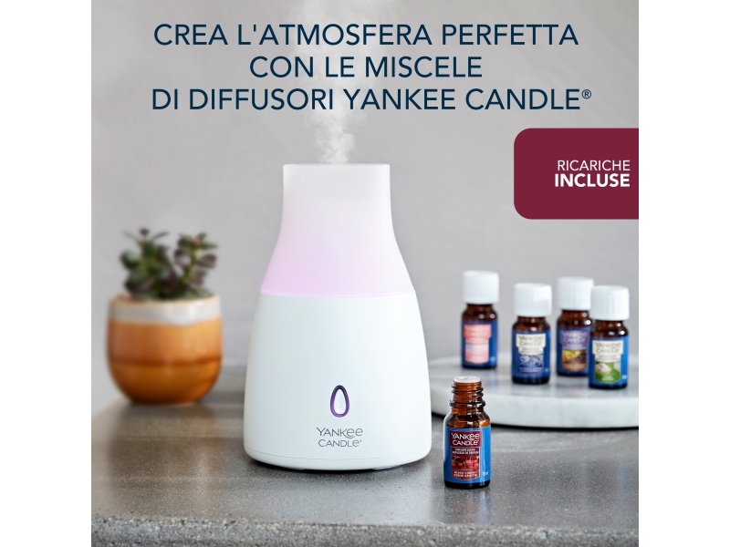 Yankee Candle Black Cherry Ultrasonic Aroma Diffuser Starter Kit