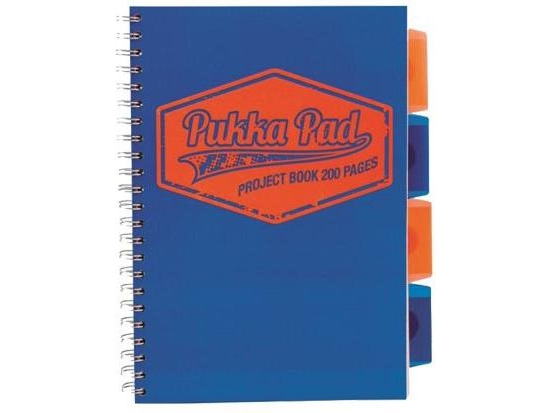 B5 Notebook 200 # 7299 Project Neon Blue P3 |