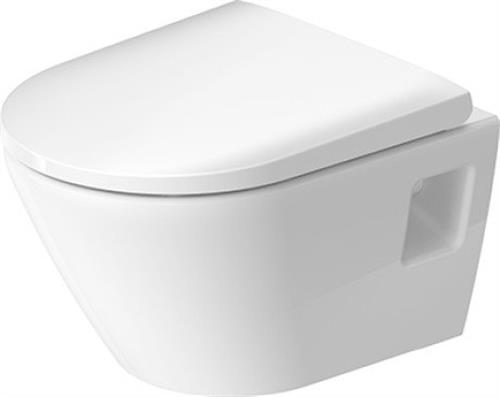 Duravit D-Neo hængeskål/sæde - 370x540x400 mm t/indb.cist, åben skylle-rand