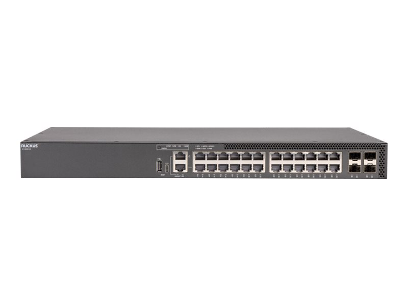 Ruckus Networks Icx8200-24, Managed, Gigabit Ethernet (10/100/1000), Rack-Einbau