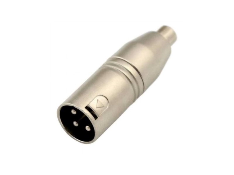 Ssq Ha22 - Adapter Z Żeńskiego Rca Na Męski 3 Pinowy Xlr