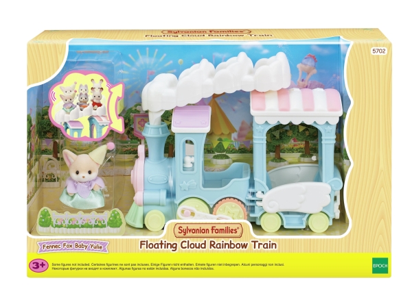 Sylvanian Families Floating Cloud Rainbow Train