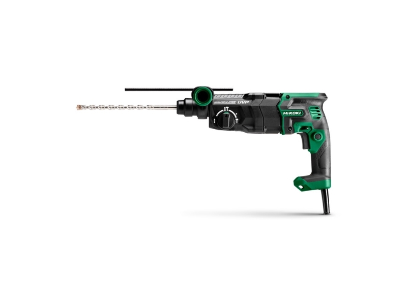 Hikoki DH28PECWSZ, SDS Plus, Musta, Vihreä, Harjaton moottori, 2,8 cm, 4300 RPM, 950 RPM