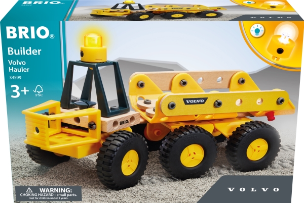 BRIO 34599 Builder Volvo Dumper | Leksaker - Bilar och andra fordon - Lastbilar | GameStuff