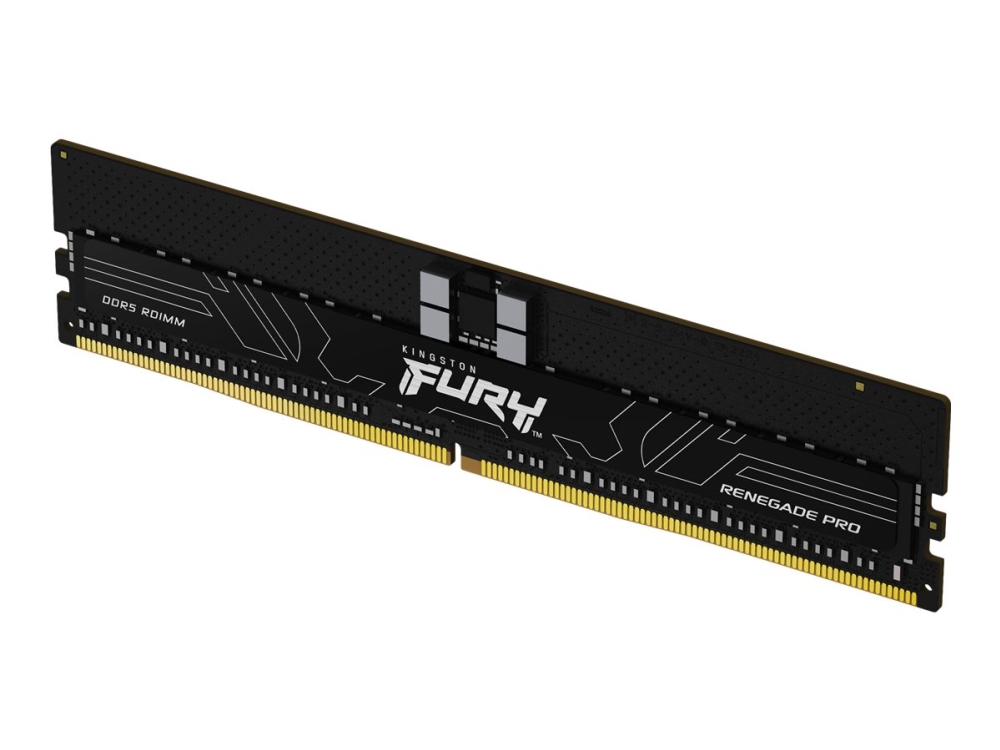 Kingston Technology Fury 16Gb 5600Mt/S Ddr5 Ecc Reg Cl36 Dimm Renegade Pro Xmp, 16 Gb, 1 X 16 Gb, Ddr5, 288-Pin Dimm, Schwarz
