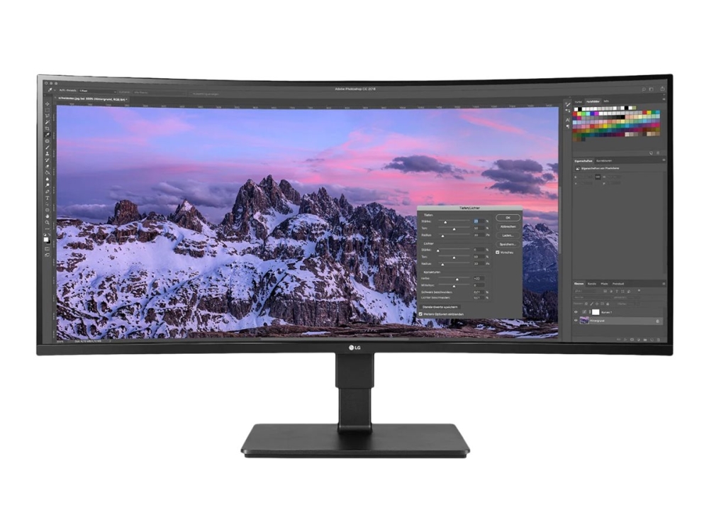Lg 35Bn77cp-B.Aeu, 88,9 Cm (35 Zoll), 3440 X 1440 Pixel, Quad Hd, Led, 5 Ms, Schwarz