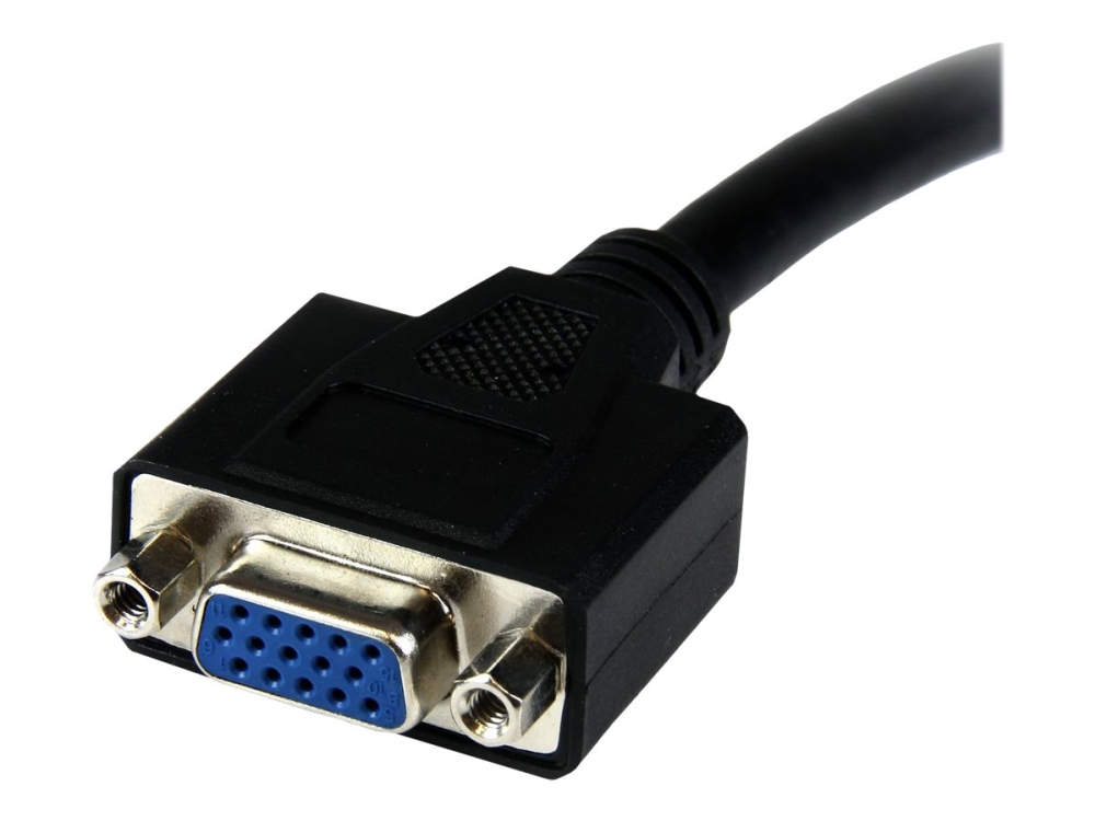 Startech.Com Vga Auf Dvi Monitor Adapter 20Cm - Vga (15 Pin) (Buchse) Dvi-I (29 Pin) (Stecker), 0,203 M, Dvi-I, Vga, Stecker, Buchse, Nickel