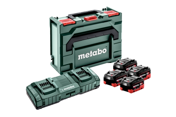 Metabo.Akku 18V 8,0Ah Lihd X4+Load.