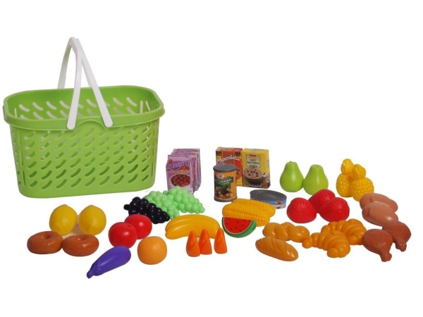 Junior Home Shopping Basket 40 Pcs