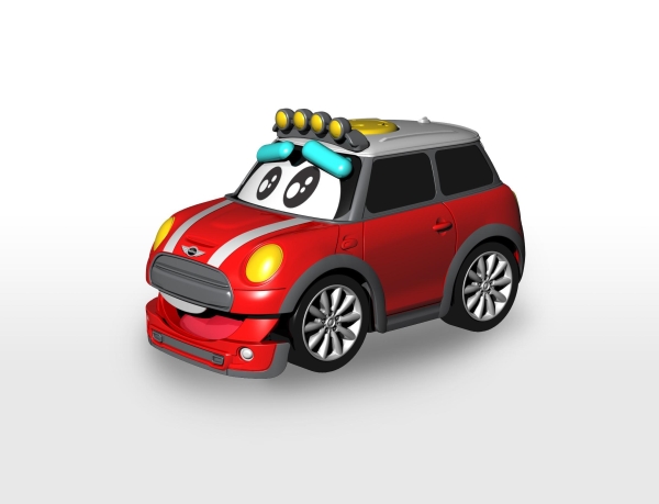 Bb Junior Mini Cooper Med Lys Og Lyde - 2 Varianter