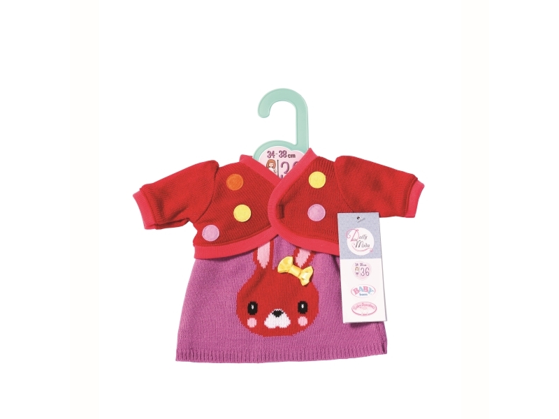 Dolly Moda Knitted Dress And Jacket 36Cm