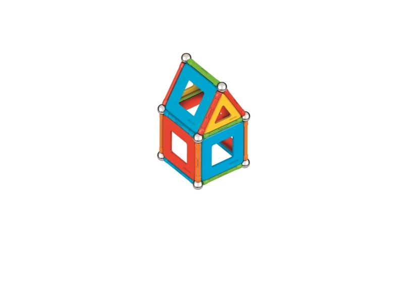 Geomag Magnetsæt - Supercolor Panels Recycled - 78 Dele