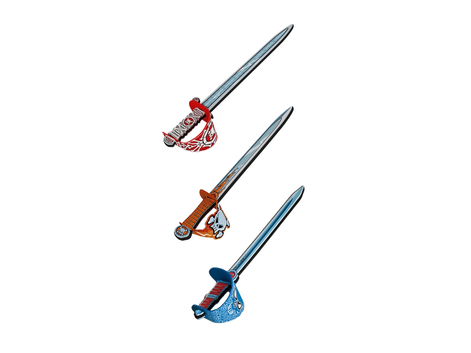SOFT WARRIORS Pirate Swords 3 asst. FSDU assorteret