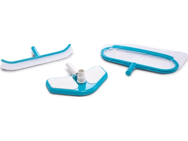 Intex 29057, Vedligeholdelsessæt, Blå, Hvid, Plast, Pool Over Jorden, 2,98 Cm, Kina