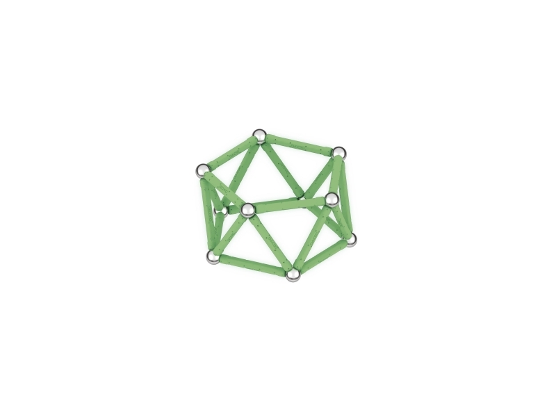 Geomag Magnetsæt - Glow Recycled - 42 Dele