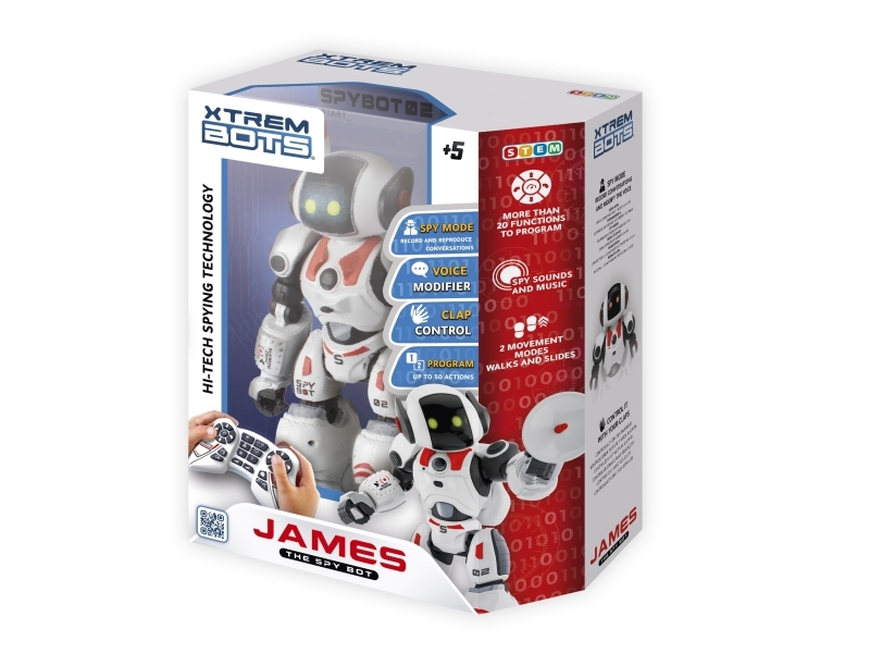 Xtrem Bots Spionrobotten James