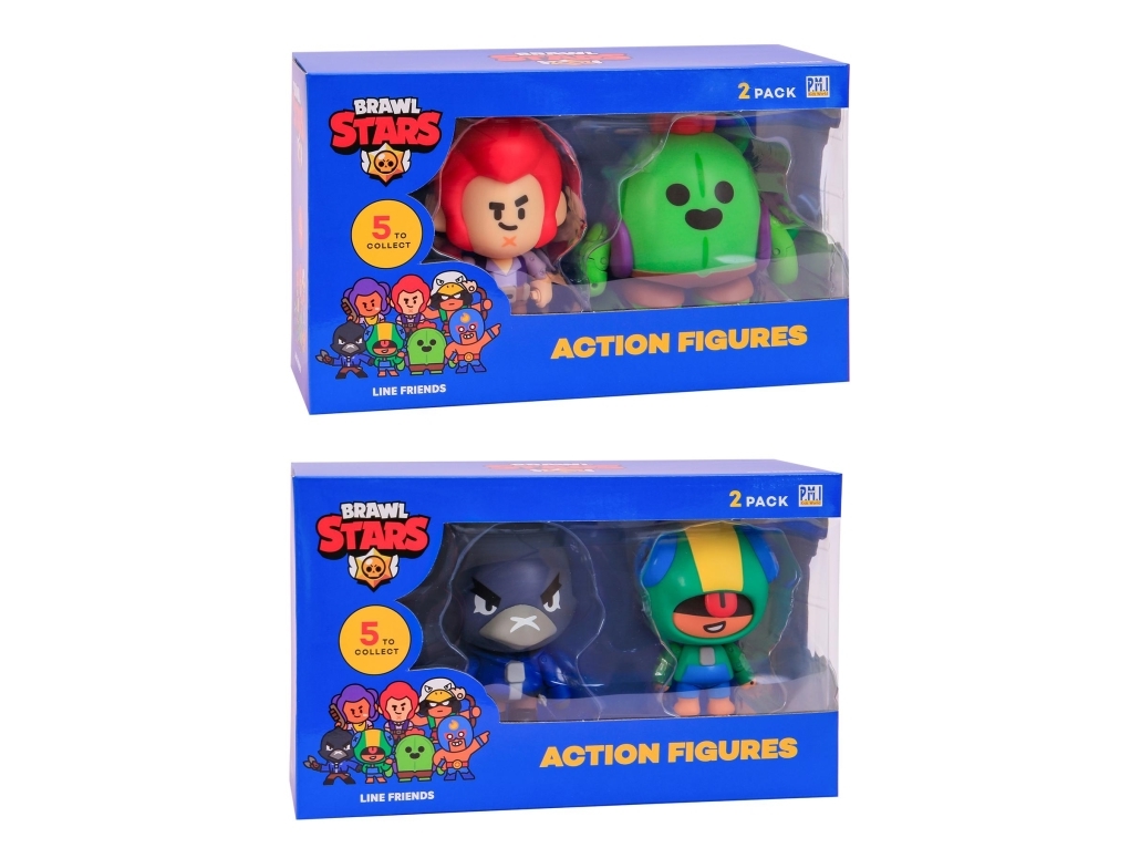 Brawl Stars Actionfigur 11 Cm 2 Pack S1