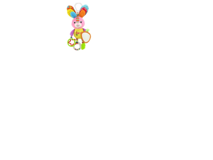 HAPPY BABY Activity Hanger Rabbit Pink | Leksaker - Nallar - Gosedjur i plysch | GameStuff