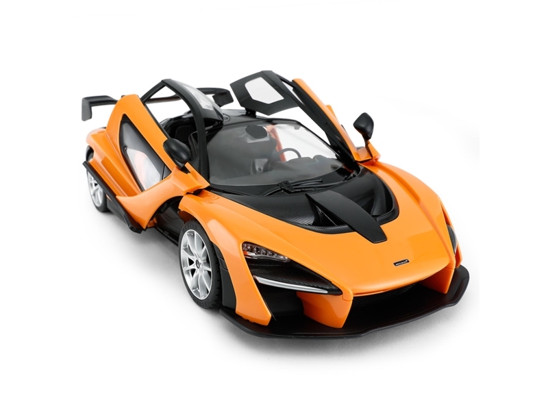 Rastar Radiostyrd Bil 1:14 Mc Laren Senne Vit & Orange | Radiostyrd - Modellbilar - Övriga | GameStuff
