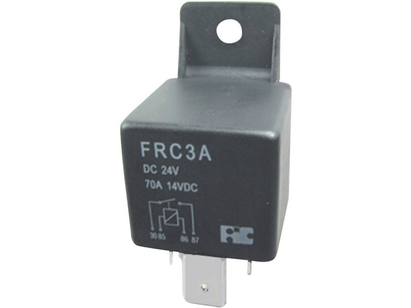FiC FRC3A-DC24V Fordonsrelä 24 V/DC 70 A 1 x gränskontakt | Bilvård & Biltillbehör - Belysning - Tillbehör & reläer | GameStuff