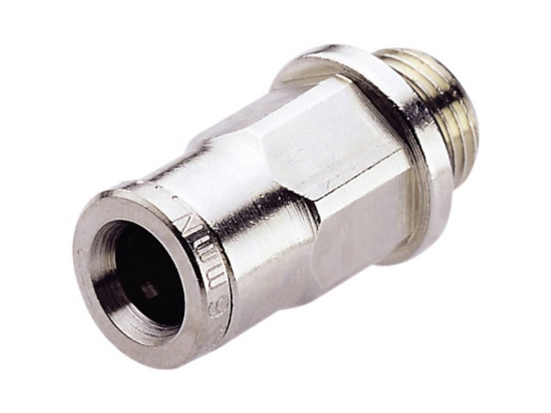 Norgren Lige Stik 102251028 Udvendigt Gevind: 1/4 Rør Ø: 10 Mm 1 Stk