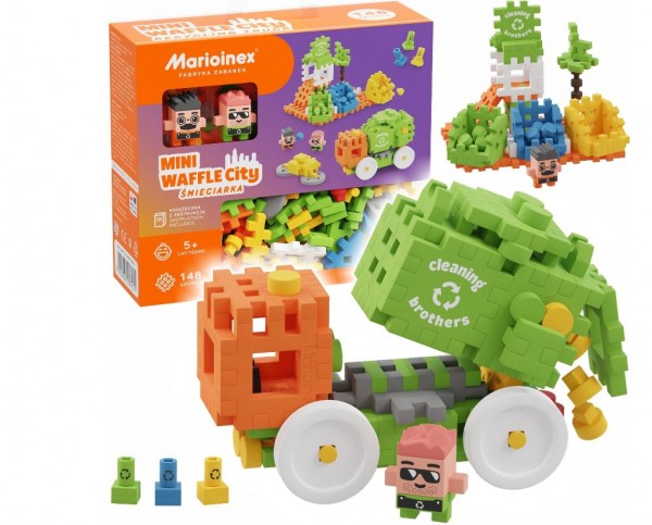 Marioinex Marioinex Waffeln Mini Waffel Stadt Müllwagen 148 El