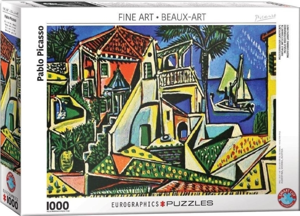 Puzzle 1000 Mediterranean klmata, Picasso