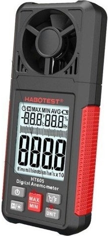 Habotest Digitales Anemometer Windgeschwindigkeitsmessgerät Habotest Ht605