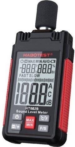 Sonometer Lydmåler Decibelmåler Habotest Ht602b