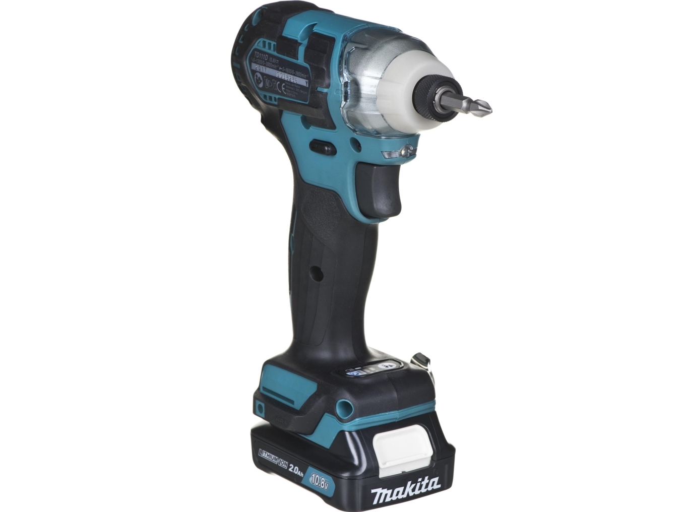 Makita Impact Vairuotojas 10.8V 135Nm 2X2.0Ah Li-Ion Bldc Td111dsae