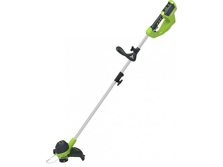 Greenworks, G40lt, Trimmer, 40V, Frontmontage, Mit Akku Und Universal-Ladegerät
