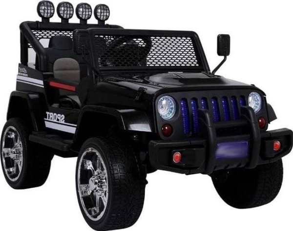 Lean Sport Akkuauto S2388 Jeep Musta 4x45W