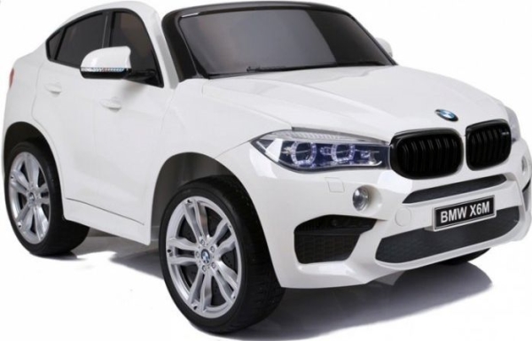 Lean Cars Leantoys Auto Battery Bmw X6m Hvid